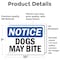 Signmission Safety Culture Sign, 10 in Width, Vinyl Decal, Rectangle OS-2PACK-NS-D-710-L-11443 - alternate 2
